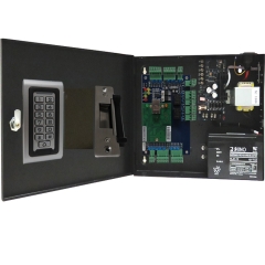 BS-002S 2-DOORS TCP/IP ACCESS CONTROL+POWER SUPPLY+12V BATTERY+2 READERS+2 x ELECTRIC STRIKES